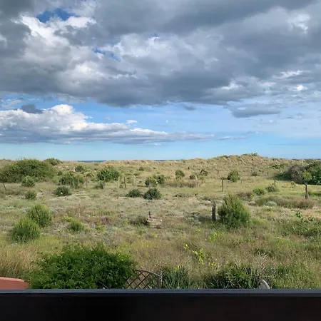 Apartmán Un Petit Paradis, 5 Minutes A Pied Plage Robinson, Terrasse, Parking Prive, Wifi, Vue Sur Dunes Et Mer, Tres Ressourcant, A Marseillan Plage Marseillan (Herault)
