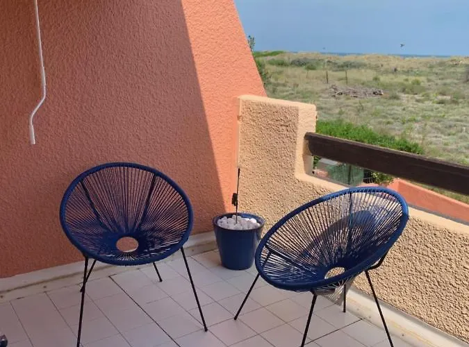 Mon Petit Paradis, Vue Sur Dunes Et Mer, Accès Direct Robinson, Terrasse, Parking Privé, Wifi, Très Ressourçant, à Appartement Marseillan (Herault)